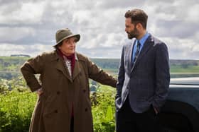 Brenda Blethyn and David Leon. Picture: ITV
