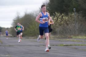 James Young of Morpeth Harriers ran the fastest time in the Good Friday Relays. Picture: Peter Scaife