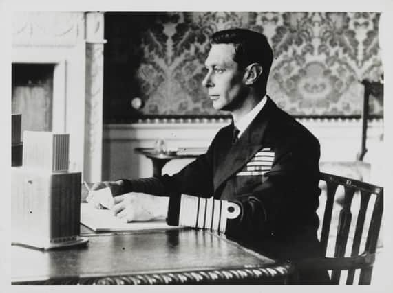 King George VI who  made a speech to the nation each Christmas from 1939 exxcept for one year following an operation (photo: Getty Images)