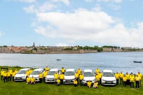 Members of the Berwick Cancer Cars team. Picture by Sarah Jamieson (Pictorial Photography).