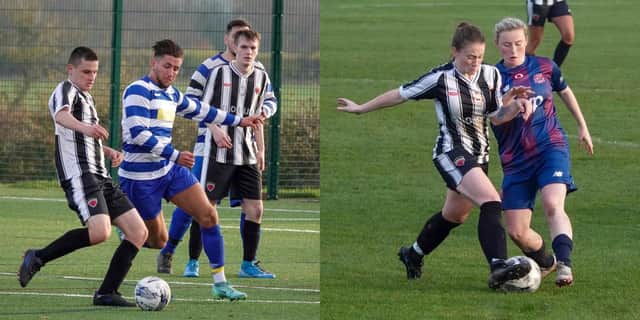 Action from Alnwick Town’s defeat at Newcastle Independent and Alnwick Ladies’ FA Cup loss to Fylde.