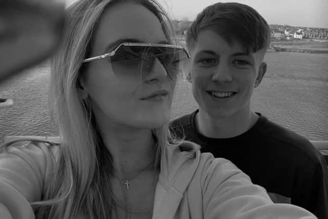 McKenzie Ratcliffe with his girlfriend Olivia Dillon. Photo provided with the permission of McKenzie’s family.