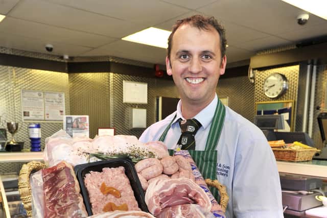 Alnwick butcher Mark Turnbull.