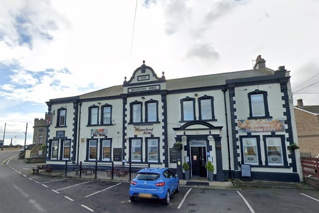 The Waterford Arms in Seaton Sluice is ranked 8.