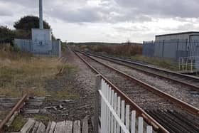 A new station is being built at Ashington, as part of the reopened Northumberland Line.