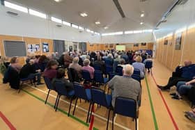 A public meeting was held on Monday night.