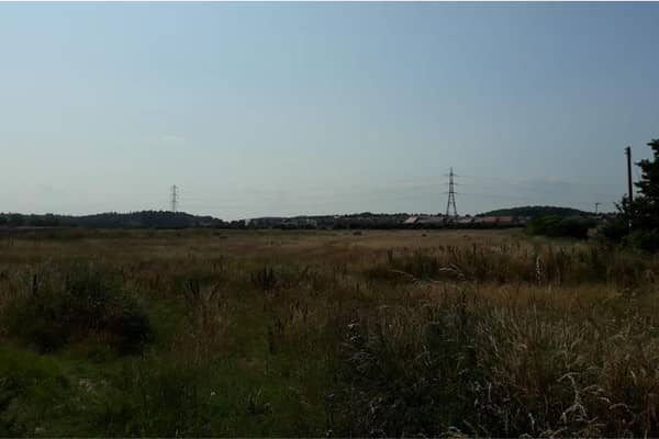 The land to the south of Beacon Lane, Cramlington, where they are proposing to build 715 new homes.