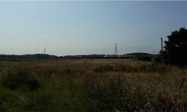 The land to the south of Beacon Lane, Cramlington, where they are proposing to build 715 new homes.