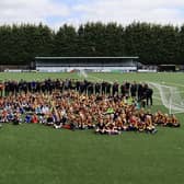 A magnificent turn-out at Morpeth Town for their 'Open Day.'