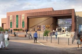 An updated design image for the new Maltings venue.