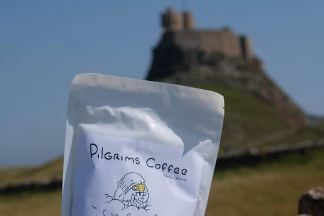 Pilgrims Coffee, based on Lindisfarne.