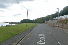 Dock Road in Tweedmouth.