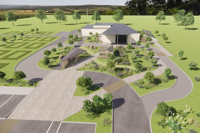 An artist's impression of the proposal for the site, near Arcot Hall Golf Club. (Photo by Westerleigh Group)