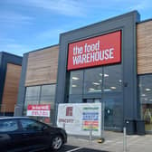 The Food Warehouse on Loaning Meadows Retail Park in Berwick.