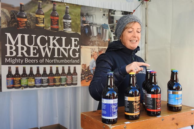 Muckle Brewing at the Morpeth Food and Drink Festival.
