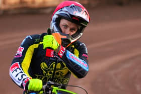 About to say his farewell to British speedway, Berwick’s Aaron Summers, who has announced his retirement at the end of the season.