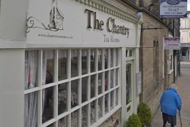 The Chantry Tea Rooms takes second spot.