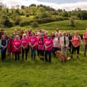 Participants in a previous Rothbury Beats Cancer walk.
