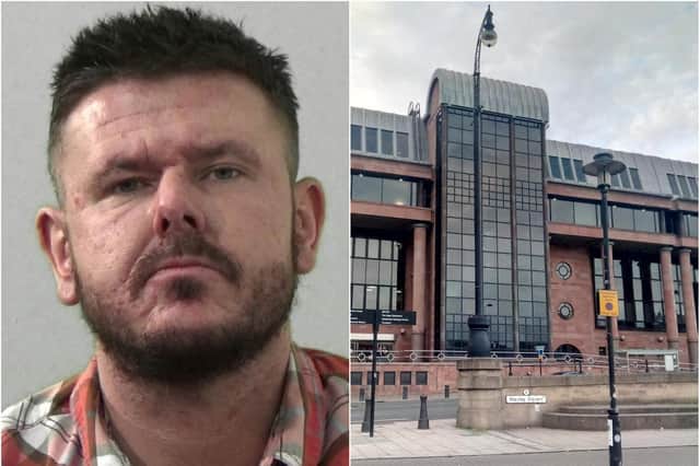 Kyle Lowes was jailed for two years by a judge at Newcastle Crown Court.