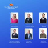 The Northumberland County Council cabinet 2021-22.