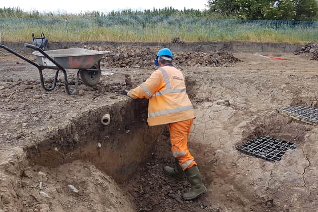 The dig has uncovered evidence of an Iron Age settlement.