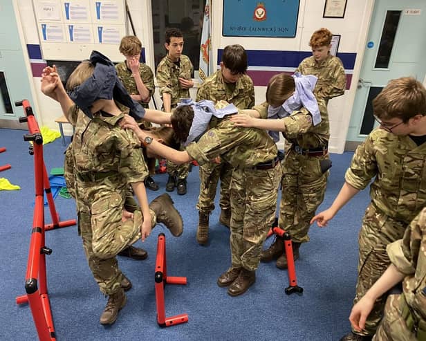The squadron hope to inspire more young people to join them.