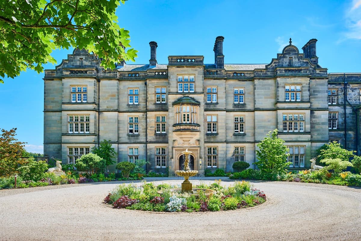 Matfen Hall in Northumberland named by The Times as one of the best places to stay in the UK 