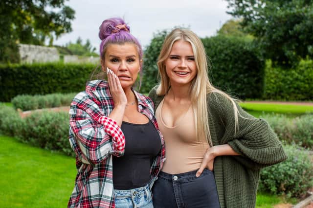 Pictured: (L-R) Kerry Katona & Lilly-Sue McFadden