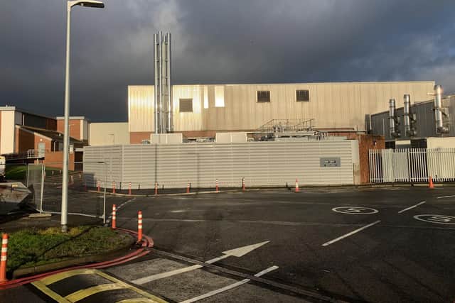 Energy infrastructure at the hospital has now been upgraded. (Photo by Northumbria Healthcare)