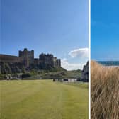 The Bamburgh to Seahouses section of the Northumberland coast has been rated one of the UK's best by Blacks.