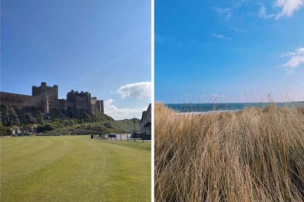 The Bamburgh to Seahouses section of the Northumberland coast has been rated one of the UK's best by Blacks.