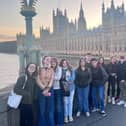 Duchess's High students at Westminster.