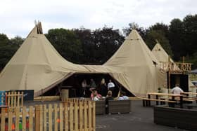 The Pavilion Tipi in Carlisle Park last year. Picture by Anne Hopper.