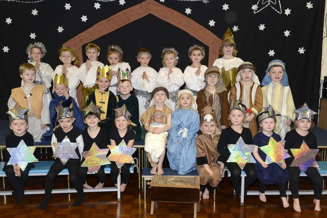 Come To The Manger was the Nativity staged by pupils at Amble Links First School.