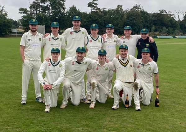 Champions - Morpeth 2nds, who have won the NTCL Division 5 North title.