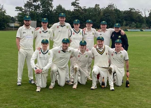 Champions - Morpeth 2nds, who have won the NTCL Division 5 North title.