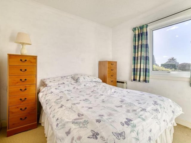One of the bedrooms.