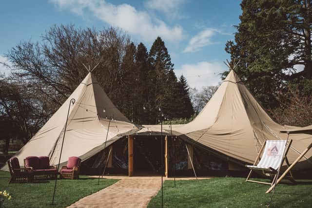 Linden Hall Hotel has agreed a partnership with the Unique Tent Company.