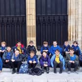 St Michael's pupils in York.