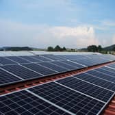 Solar energy photovoltaic panels are among the energy upgrades available. (Photo by Pixabay via LDRS)