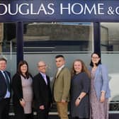 Douglas Home and Co agricultural department. Pictured: Stephen Lamb, Kirsty Dodds, Duncan Elliot, Robbie Anderson, Jessica Howlett and Victoria Ivinson.