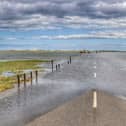 Holy Island's tidal causeway. Picture: Seahouses RNLI