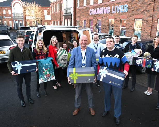 Barratt Developments North East is asking all employees, subcontractors and residents to give generously this festive season.