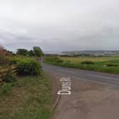 The A6105 Duns Road near Berwick. Picture: Google