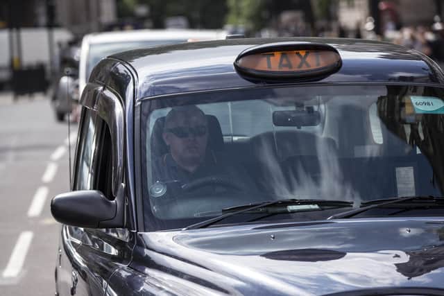 Some taxi drivers warned there could be no Hackney carriages left soon. (Photo by Oli Scarff/Getty Images)