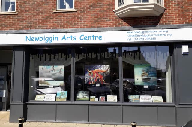 Newbiggin Arts Centre in Front Street.