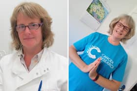Dr Elaine Willmore is backing the campaign and she is also taking part in a 30-day yoga challenge for Cancer Research UK.