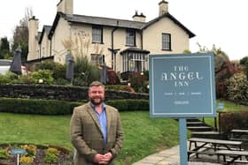 The Inn Collection Group managing director Sean Donkin at The Angel Inn at Bowness on Windermere.