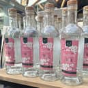 Cherry Blossom gin at the Taihaku Cherry Blossom Orchard at The Alnwick Garden