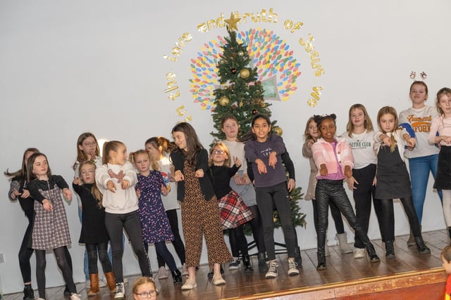 Festive performances made the event feel even more Christmassy.